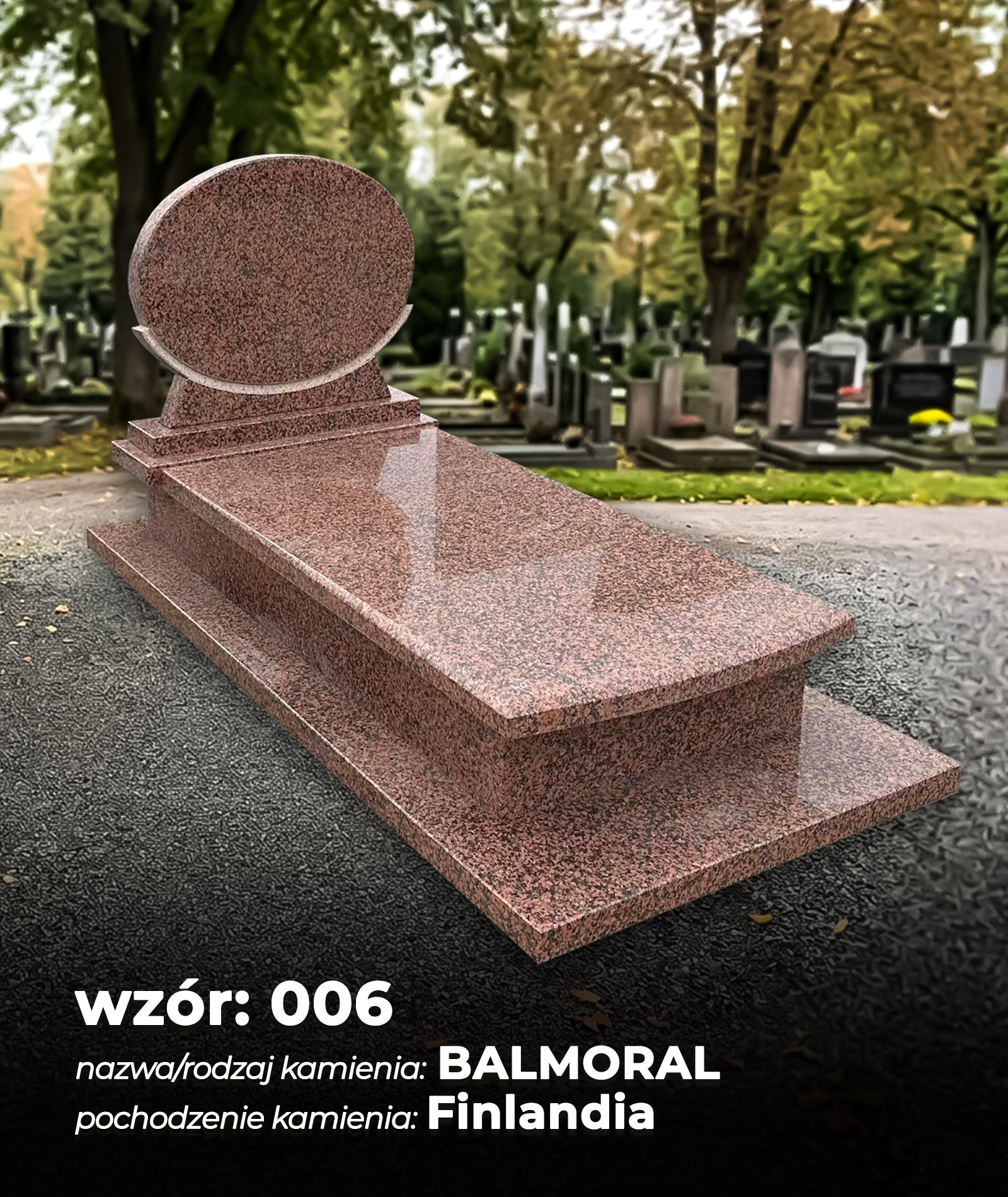 6. BALMORAL - pochodzenie kamienia: Finlandia