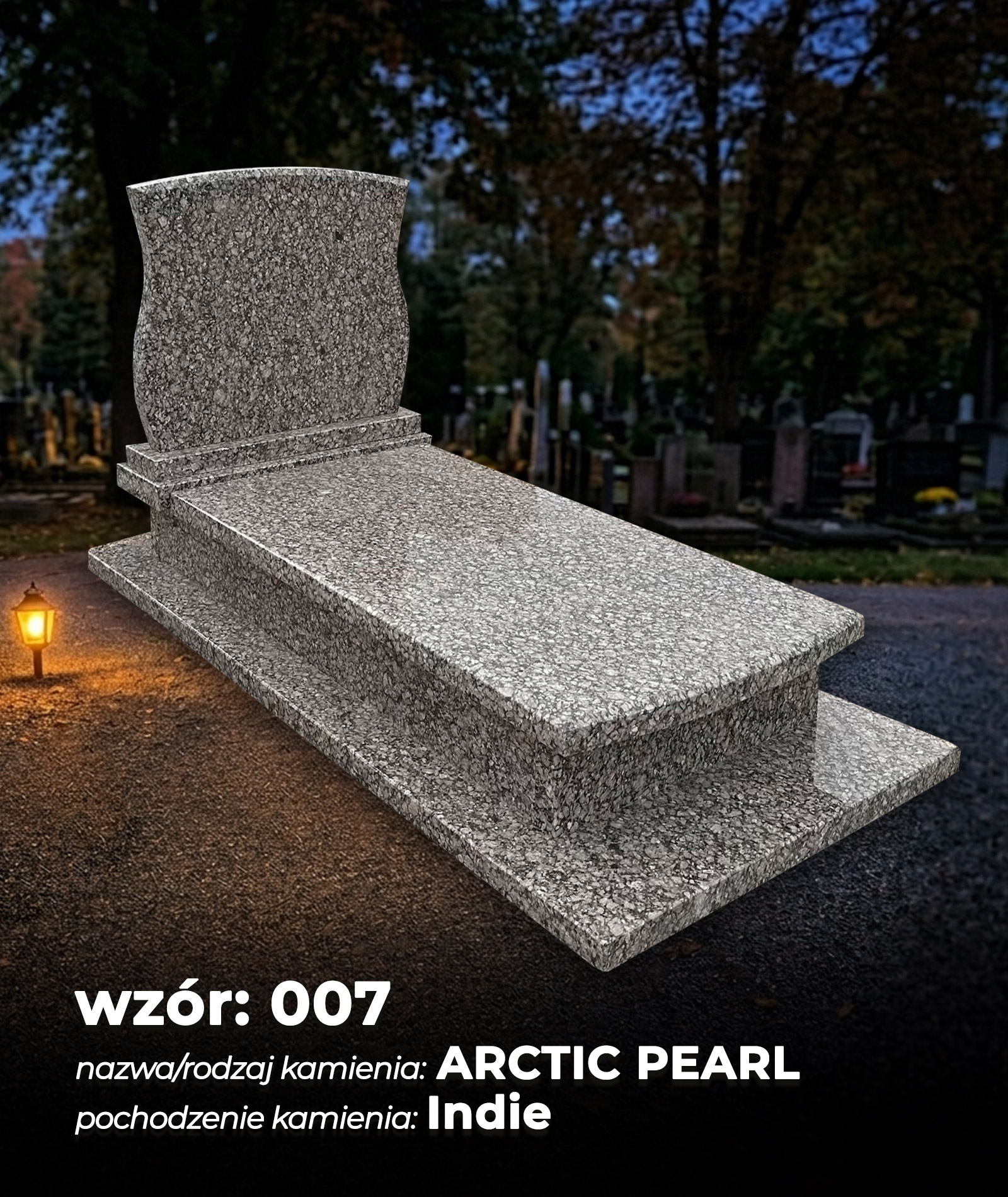 7. ARCTIC PEARL - pochodzenie kamienia: Indie