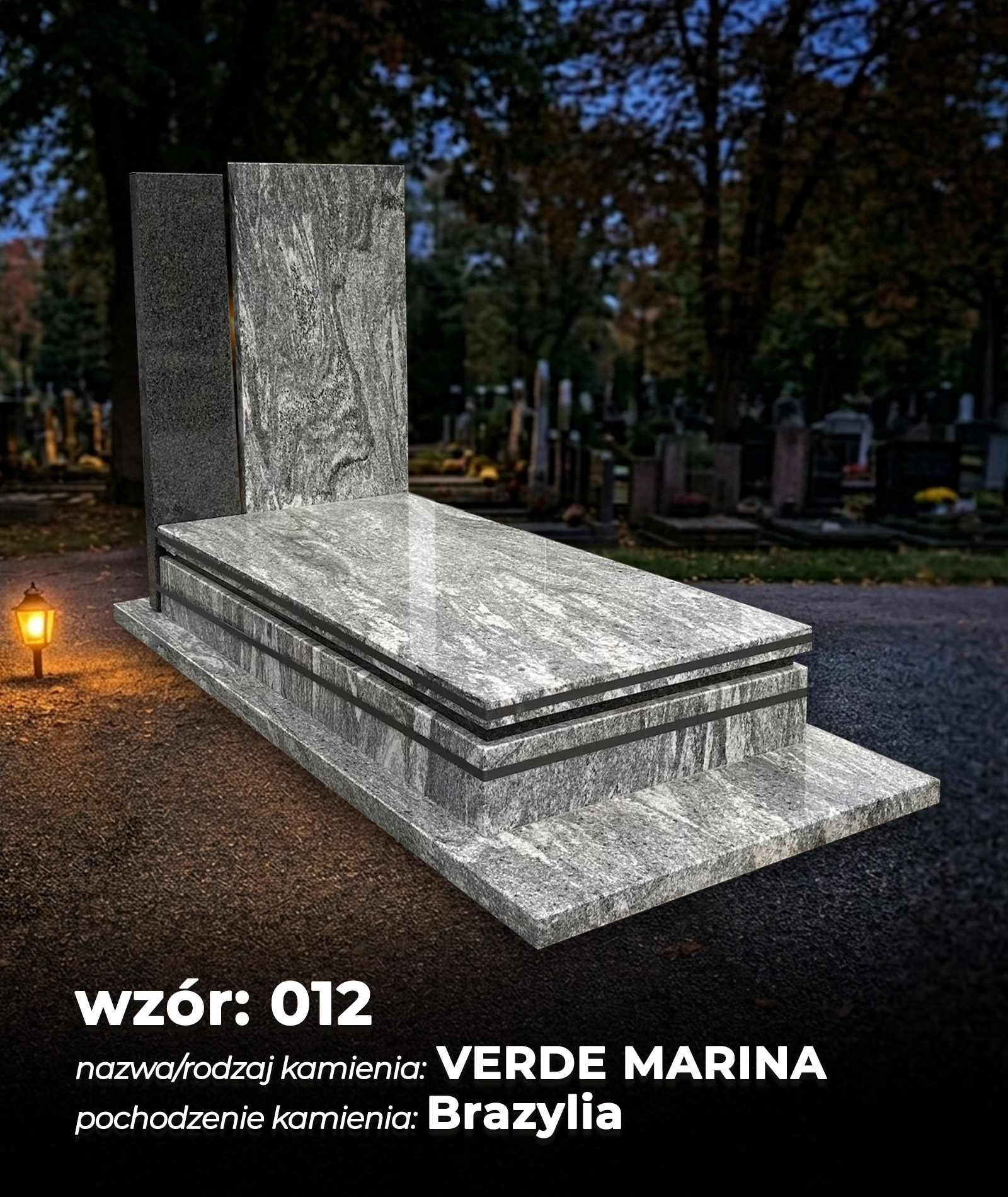 12. VERDE MARINA - pochodzenie kamienia: Brazylia