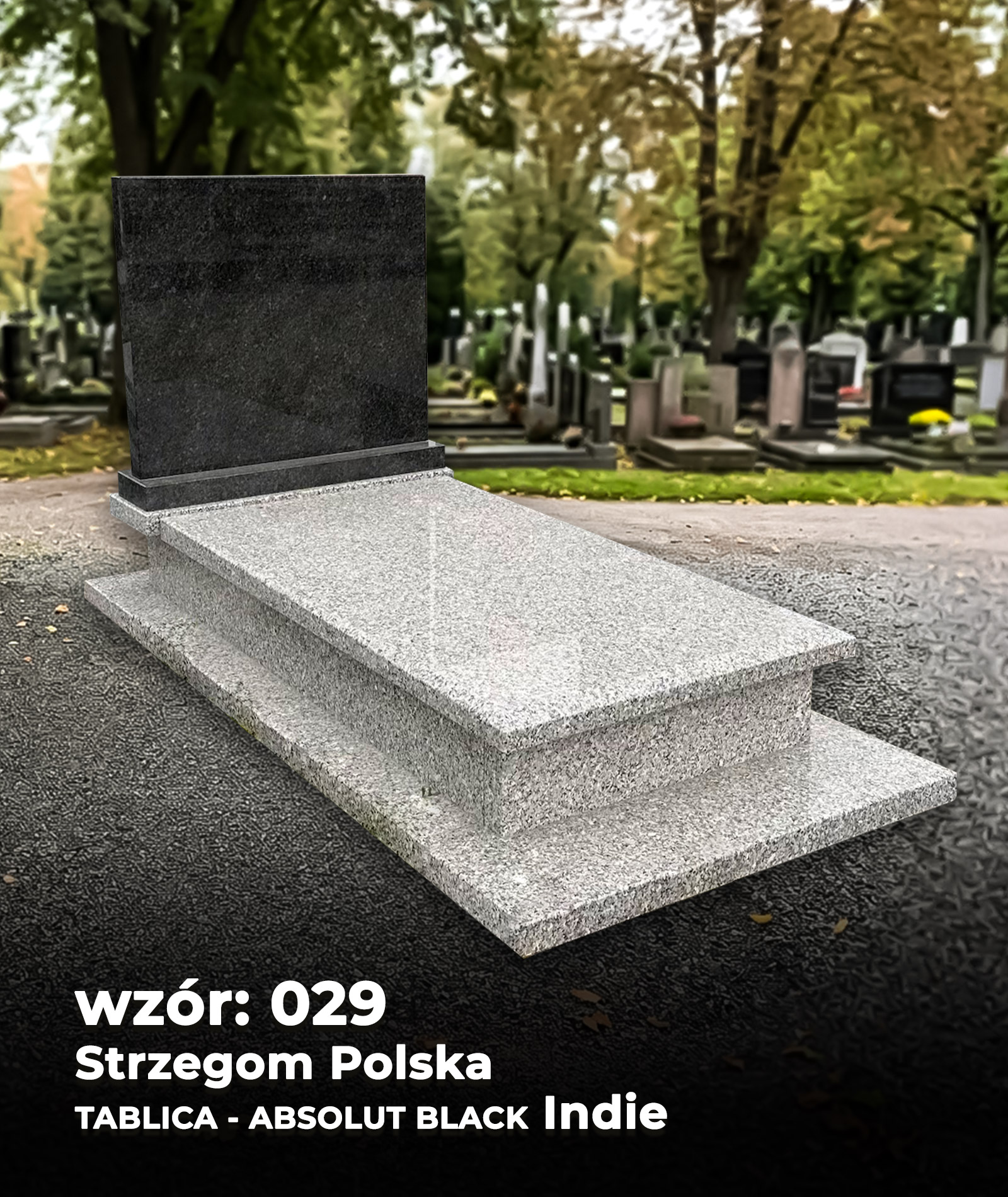 29. Strzegom Polska - (TABLICA) ABSOLUT BLACK Indie